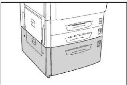 Triumph-Adler DCC 2632 - Chargeur de papier 3000 feuilles - 1