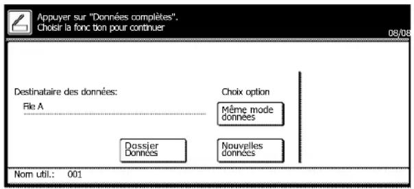 Triumph-Adler DCC 2632 - Configuration de la connexion à la base de données - 13