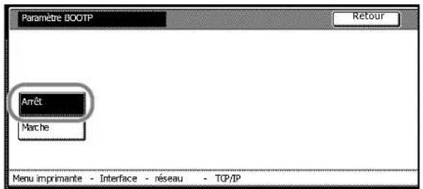 Triumph-Adler DCC 2632 - Paramètres réseau (TCP/IP) - 9