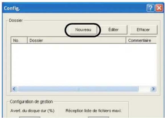 Triumph-Adler DCC 2632 - Enregistrement des dossiers de sauvegarde des fichiers - 3