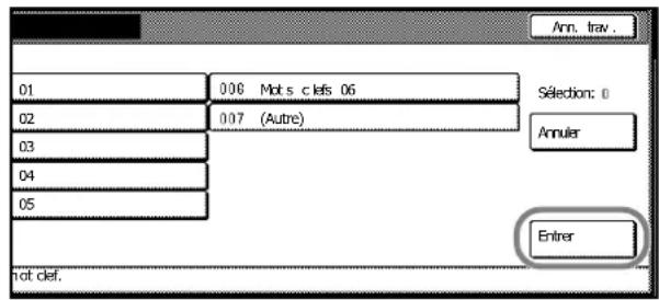 Triumph-Adler DCC 2632 - Configuration de la connexion à la base de données - 8