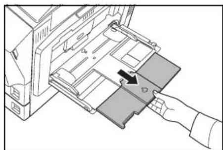 Triumph-Adler DCC 2632 - Chargement de papier dans le bac MF - 2