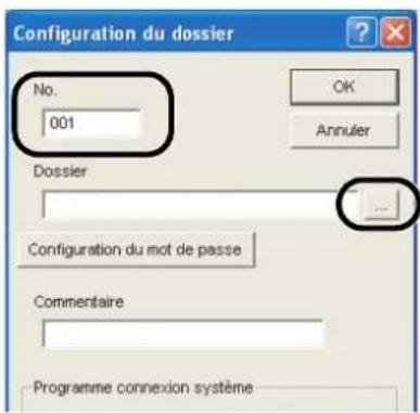 Triumph-Adler DCC 2632 - Enregistrement des dossiers de sauvegarde des fichiers - 4