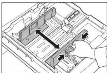 Triumph-Adler DCC 2632 - Chargement du papier dans les magasins 1 et 2 - 3