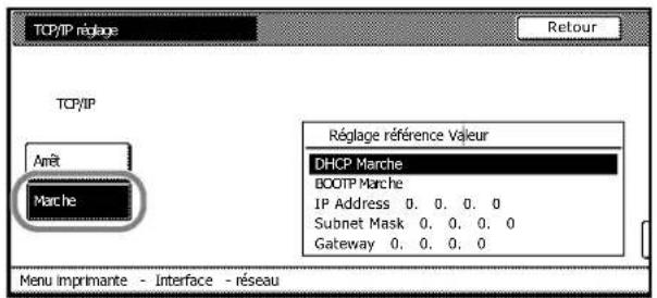 Triumph-Adler DCC 2632 - Paramètres réseau (TCP/IP) - 6