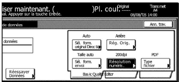 Triumph-Adler DCC 2625 - Configuration de la connexion à la base de données - 12