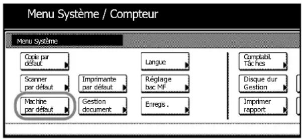 Triumph-Adler DCC 2625 - Configuration de la date et de l'heure et de la différence horaire - 2