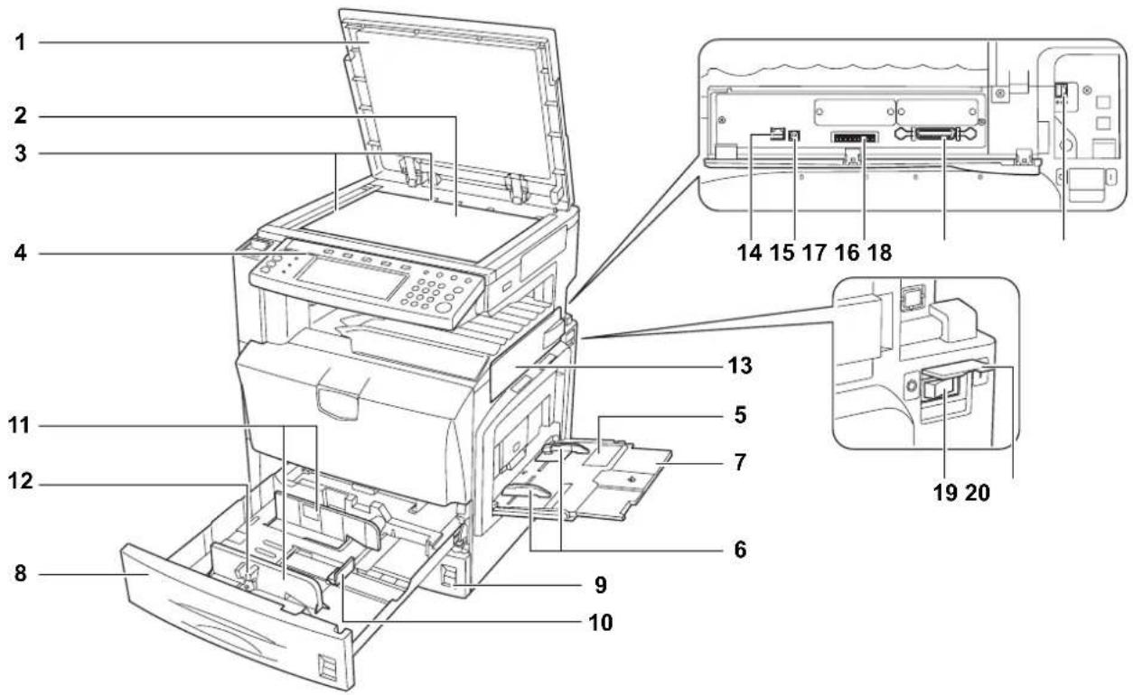 Triumph-Adler DCC 2625 - Corps principal - 1