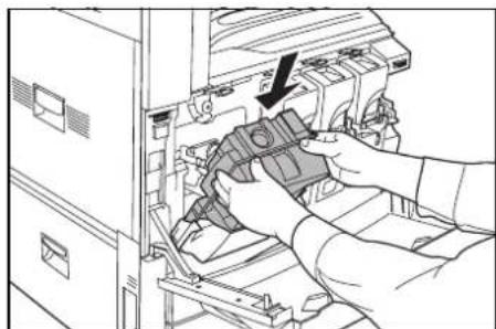Triumph-Adler DCC 2625 - Remplacement du réservoir d'encre et du bac de récapération de toner - 13