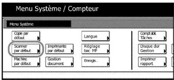 Triumph-Adler DCC 2625 - Paramètres de base du scanner - 2