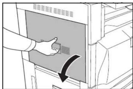 Triumph-Adler DCC 2625 - Intérieur du couvercle gauche 1 - 2