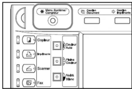 Triumph-Adler DCC 2625 - Définition du type de papier du bac MF - 1