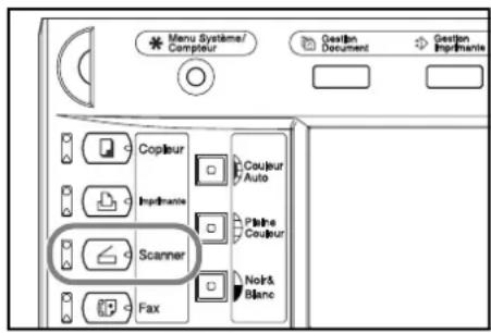 Triumph-Adler DCC 2625 - Numériser une image pour la fonction Envoyer vers FTP - 1