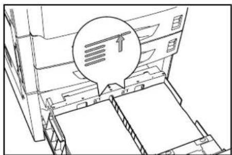 Triumph-Adler DCC 2625 - Chargement de papier dans le chargeur de papier 3000 feuilles - 3