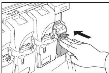 Triumph-Adler DCC 2625 - Remplacement du réservoir d'encre et du bac de récapération de toner - 20