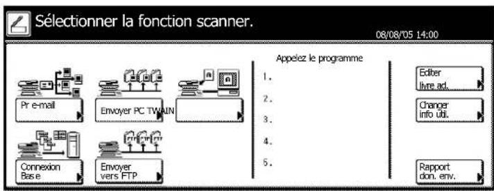 Triumph-Adler DCC 2625 - Écran Scanner - 1
