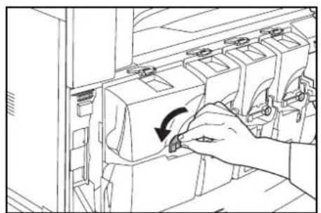 Triumph-Adler DCC 2625 - Remplacement du réservoir d'encre et du bac de récapération de toner - 15