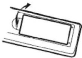 TOKAI DVM316 - Ouvrir le couvercle - 1