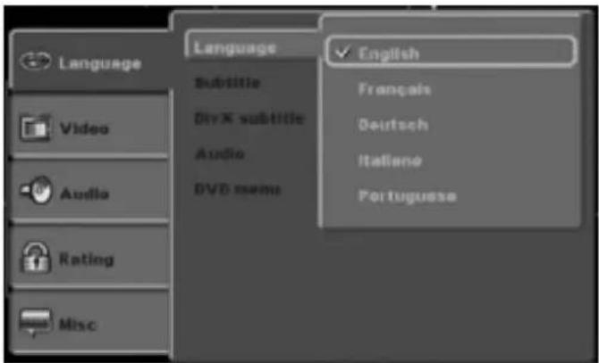 TOKAI DVM316 - LANGUES OSD - 1