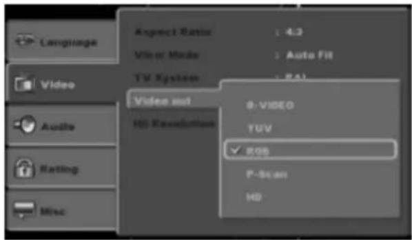 TOKAI DVM316 - Salida de imagen - 1