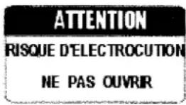 BLUESKY DS8315 - AVERTISSEMENT ET PRECAUTIONS - 2