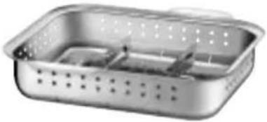 Silit 21.3628.4789 - Cestelli con barre divisorie (opzionali) per la cottura a vapore - 4