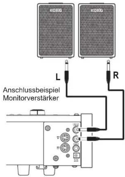 KORG D1 - Kopfhörerbetrieb - 2
