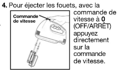 PROCTOR SILEX 62515RY - Utilisation du batteur - 1