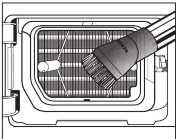 MIELE TWE 620 WP ECO - Checking the condenser unit - 1