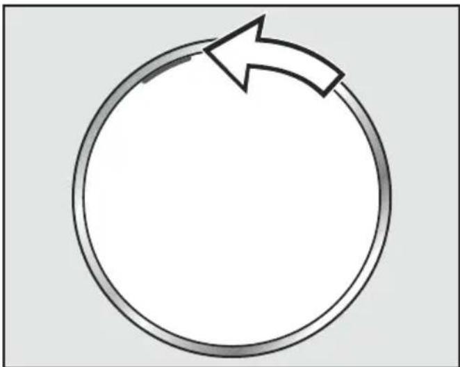 MIELE TWE 620 WP ECO - Refit the door - 3