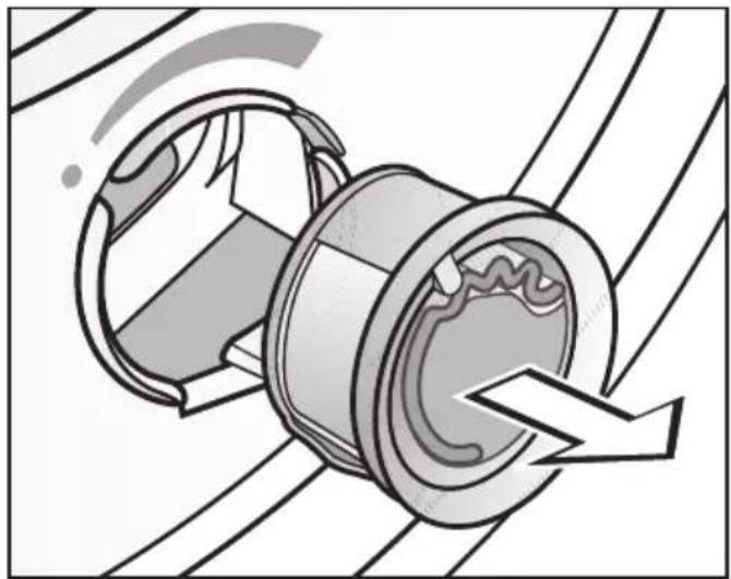 MIELE TWE 620 WP ECO - Replacing the fragrance flacon - 2