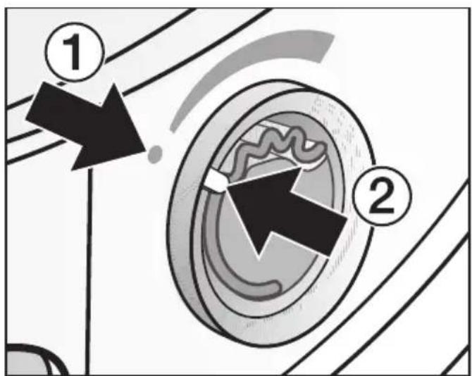 MIELE TWE 620 WP ECO - Replacing the fragrance flacon - 1