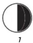 AVIDSEN Lulea 107250 - Affichage des phases de la lune - 7