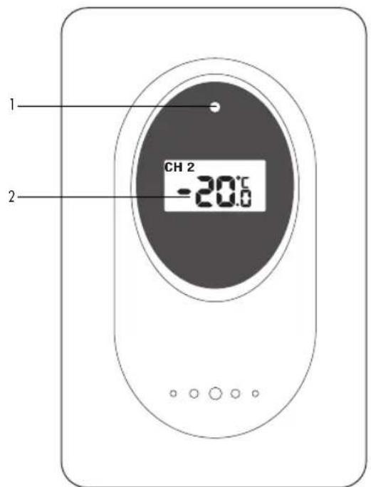 AVIDSEN Lulea 107244 - Sonde de température sans fil - 1