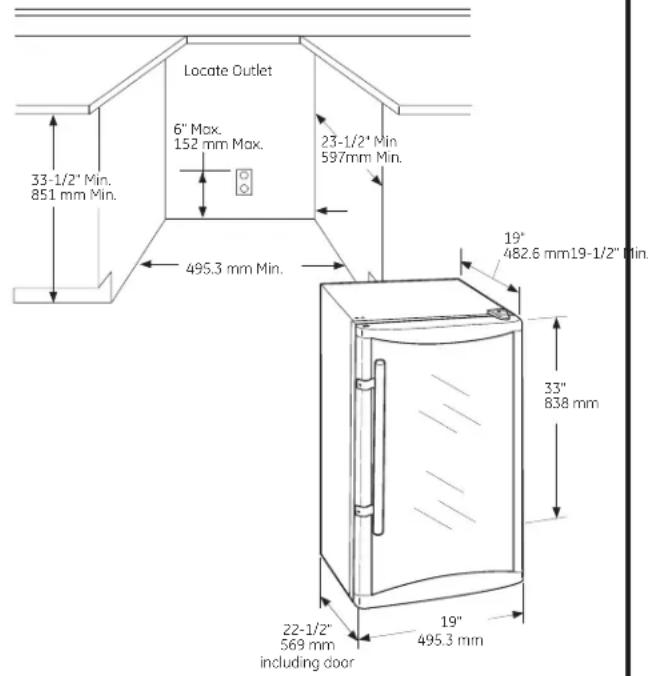 GE GWS04HAESS - BUILT-IN INSTALLATION - 1
