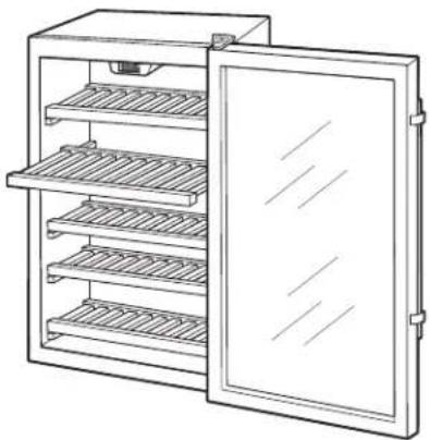 GE GWS04HAESS - Estantes de madera - 1