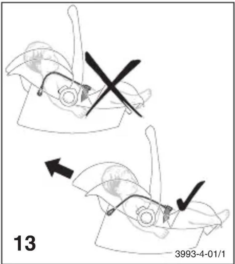 Storchenmuhle Twin 0 plus - Het kind vastsnoeren: - 4