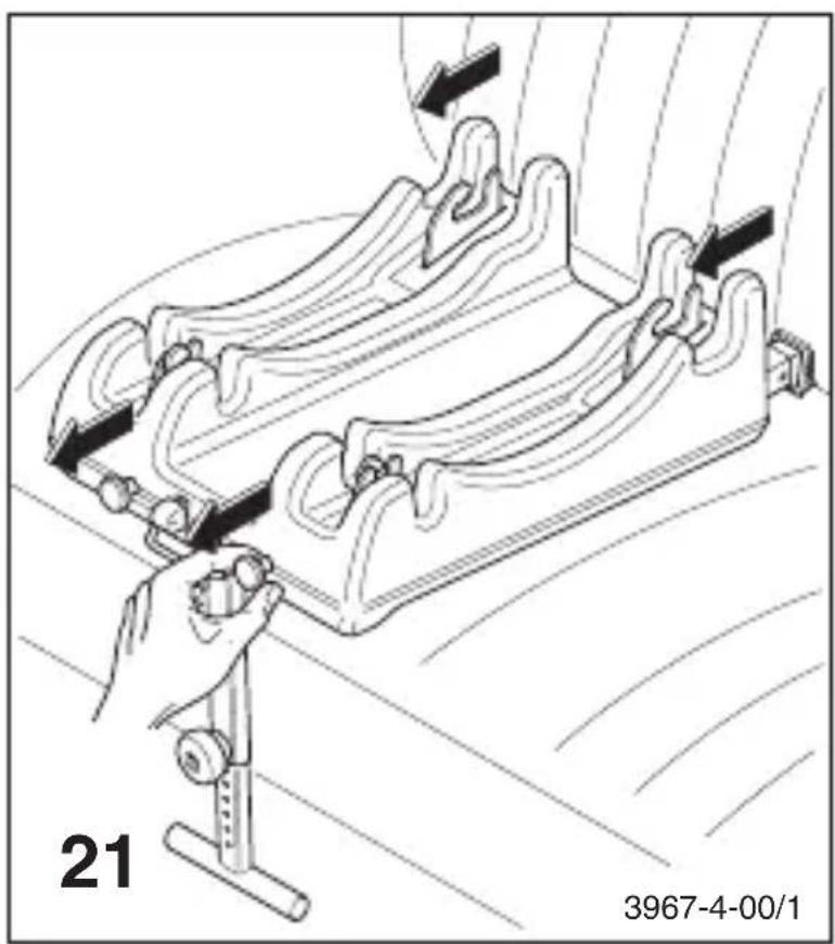 Storchenmuhle Twin 0 plus - Wymontowanie Isofixu: - 1