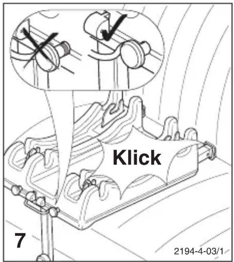 Storchenmuhle Twin 0 plus - Instalowanie isofixu: - 1
