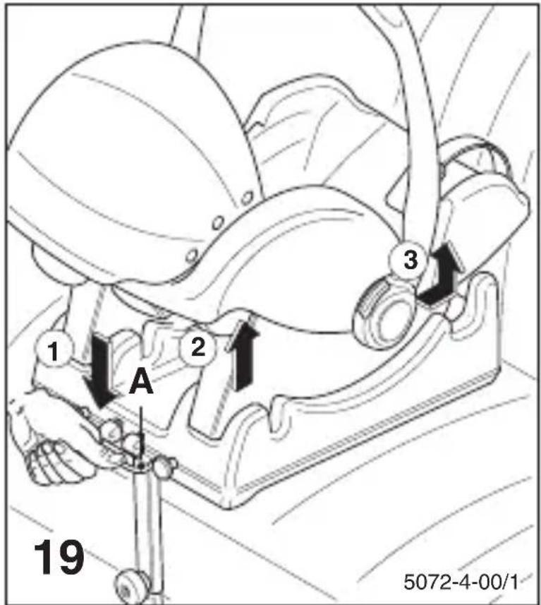 Storchenmuhle Twin 0 plus - Umocowanie fotelika dla niemowlat: - 4