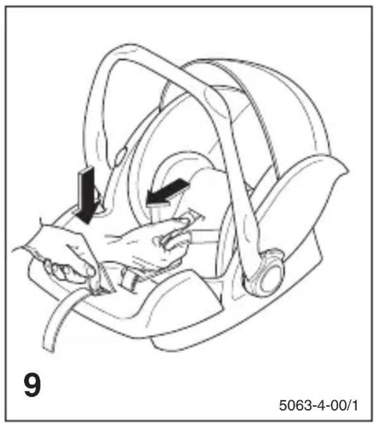 Storchenmuhle Twin 0 plus - Fitting the Isofix: - 3