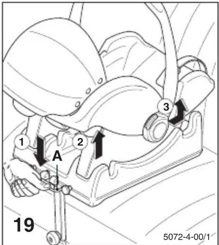 Storchenmuhle Twin 0 plus - Kindanschnallen: - 10