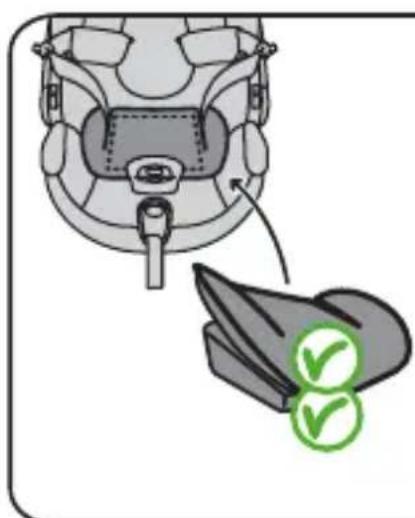 STOKKE IZi Go X1 BeSafe - Babykussentje en ondersteuningskussen voor de rug bevestiging - 1