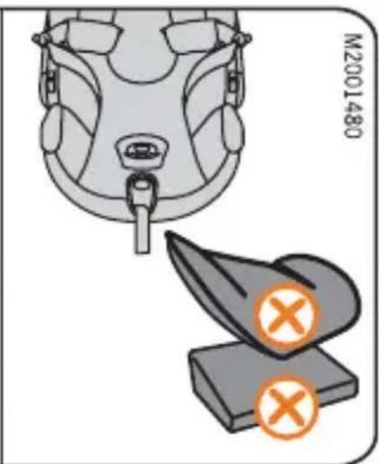 STOKKE IZi Go X1 BeSafe - Configurations des deux coussins pour bébé - 3