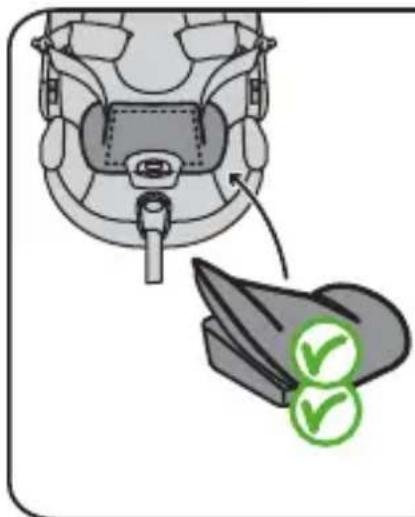 STOKKE IZi Go X1 BeSafe - Baby cushion and body hugger configurations - 1