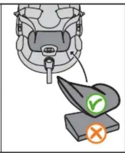 STOKKE IZi Go X1 BeSafe - Vauvan tyynyn ja lisäpehmusteen käytto - 2