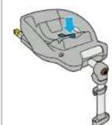 MAXI-COSI Easy Fix - Smontaggio del EasyFix - 1