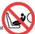 BESAFE IZi Kid X2 iSize 2015 - Ostrzezenia: mözgliwe przypadki niewlasciwo go uzycia - 1