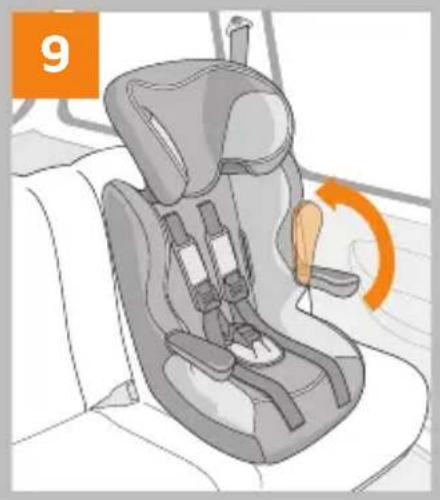 Ellermeyer Nania Imax SP Luxe - Instrucciones de uso - Alzador de Grupo 1-2-3 - 9