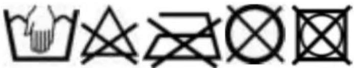 Topmark Jess - Do not dry clean or use bleach. - 1